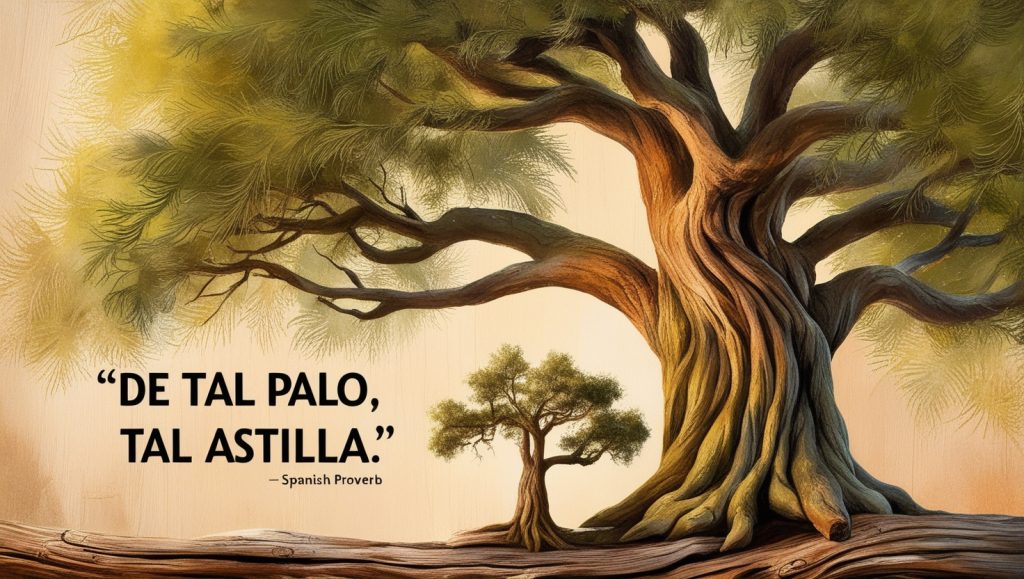 De tal palo tal astilla